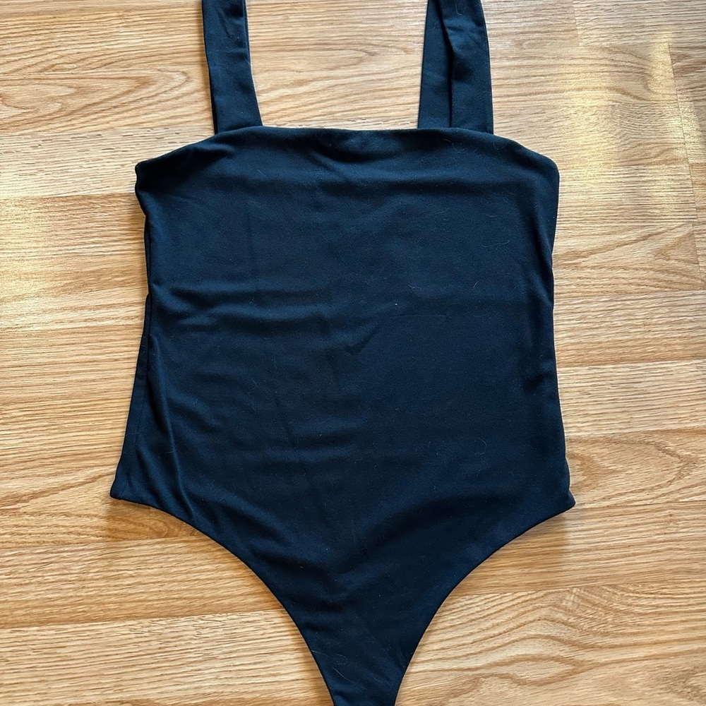 Nuuds Midnight Sleeveless Bodysuit